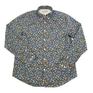 Penguin by Munsingwear Floral Print Size L Button-Up Shirt (Retail $90)